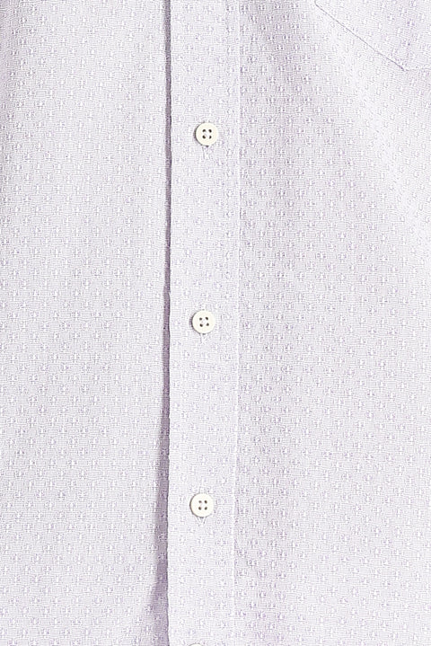 Lilac Short Sleeve Regular Fit Patterned Shirt