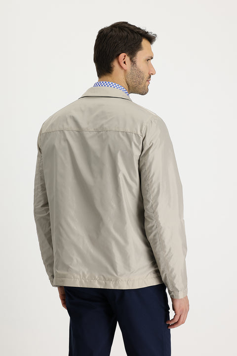 Medium Navy Slim Fit Narrow Cut Seasonal Reversible Jacket