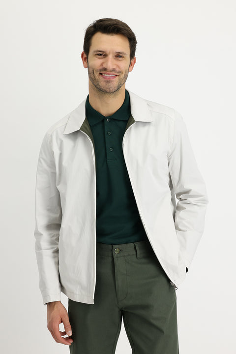 Medium Khaki Seasonal Reversible Jacket