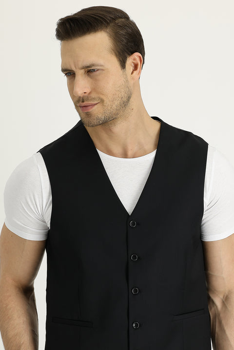 Black Classic Vest