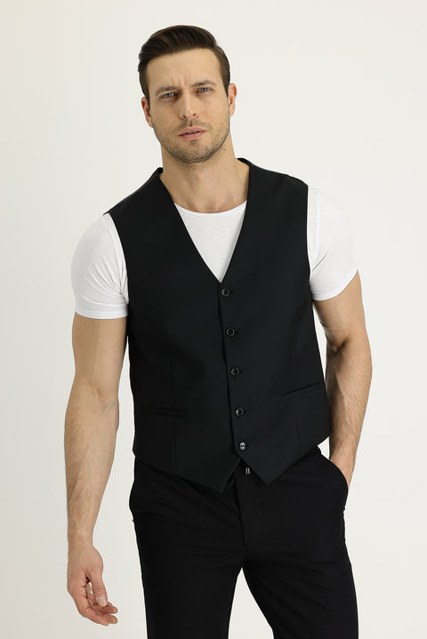 Black Classic Vest