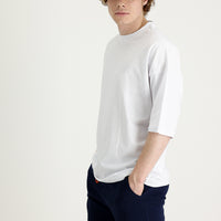 White Crew Neck Oversize Supreme Cotton T-Shirt