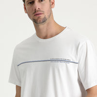 White Crew Neck Slim Fit T-shirt