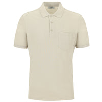 Medium Beige Polo Collar Classic T-shirt
