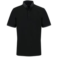 Black Polo Collar Regular Fit T-shirt