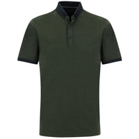 Medium Khaki Polo Collar Regular Fit T-shirt