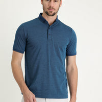 Petrol Yeşili Polo Yaka Regular Fit Tişört