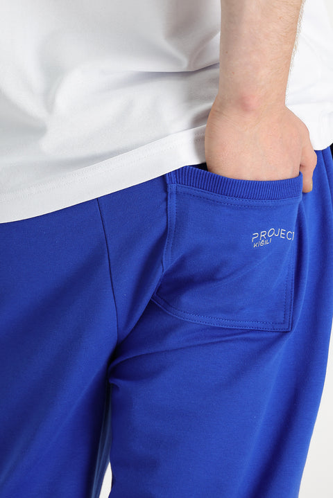 Saks Blue Slim Fit Sweatpants