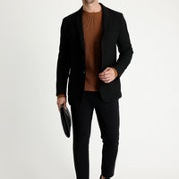 Black Slim Fit Sweatpants