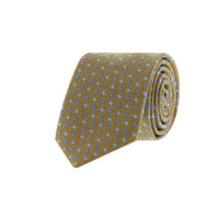 Medium Brown Patterned Tie