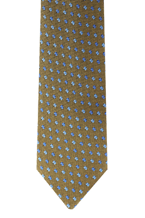 Medium Brown Patterned Tie