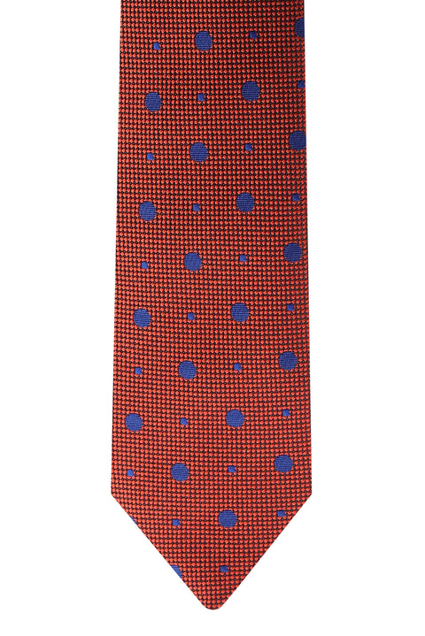 Light Red Patterned Tie