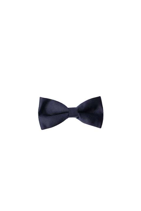 Dark Navy Bow Tie Set
