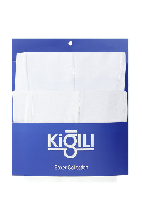 Beyaz 2li Düz Süprem Boxer