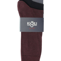 Light Burgundy 2-Pack Plain Socks Set