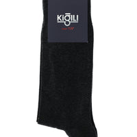 Dark Anthracite Single Plain Sock