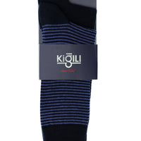 Light Navy Blue 2-Pack Patterned Socks