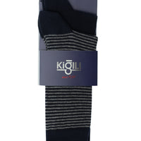 Dark Navy Blue 2-Pack Patterned Socks