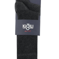 Medium Anthracite 2-Pack Patterned Socks