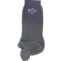 Medium Smoke Melange 2-Pack Sports Socks
