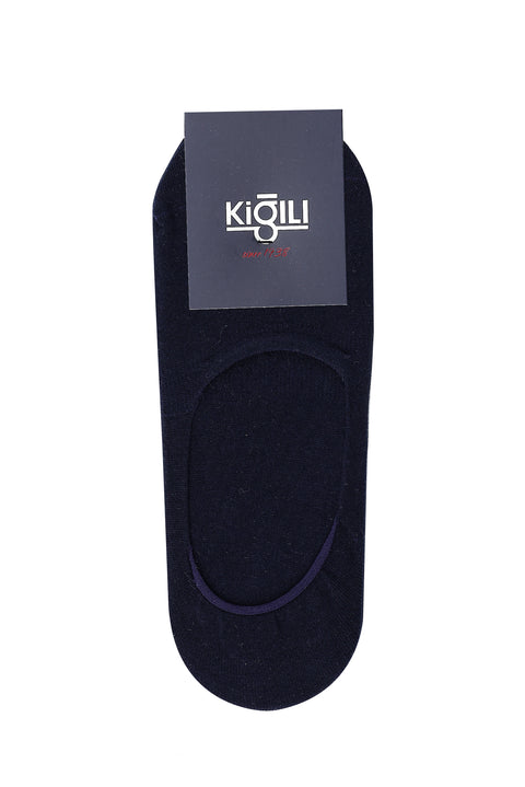 Light Navy Blue 2-Pack Cotton Loafer Socks