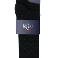 Dark Black 2-Pack Patterned Socks
