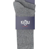 Medium Gray 2-Pack Patterned Socks