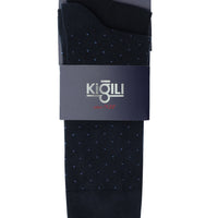 Light Navy Blue 2-Pack Patterned Socks