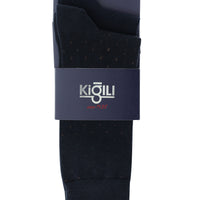 Medium Navy Blue 2-Pack Patterned Socks