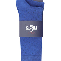 Indigo 2-Pack Cotton Patterned Sock Set