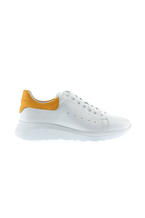 White Leather Sneaker Shoes