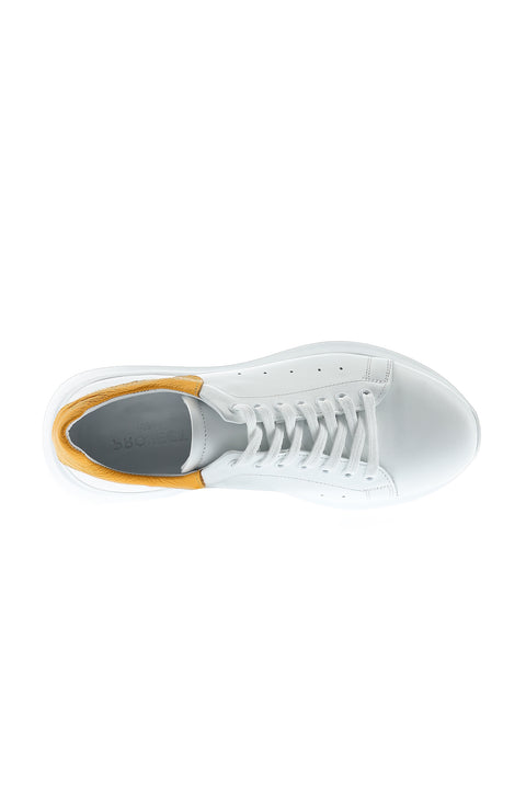White Leather Sneaker Shoes