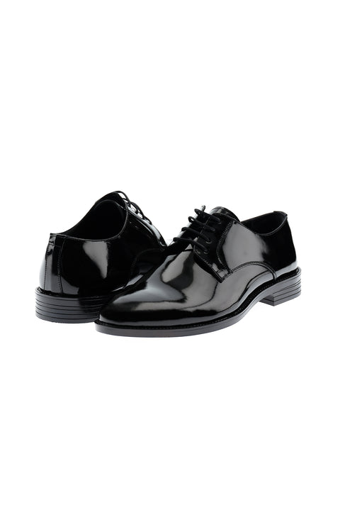 Black Classic Patent Leather Shoes