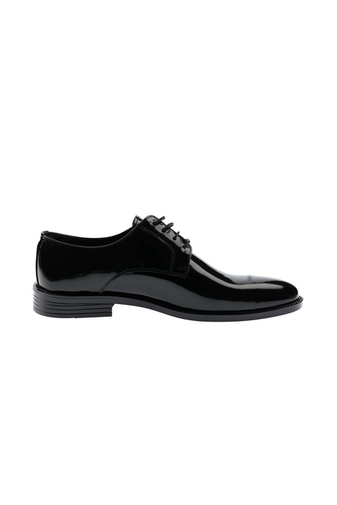 Black Classic Patent Leather Shoes