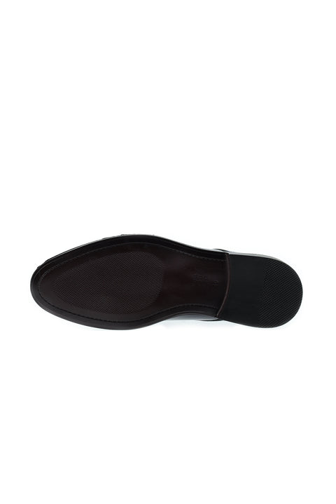 Medium Navy Classic Patent Leather Shoes