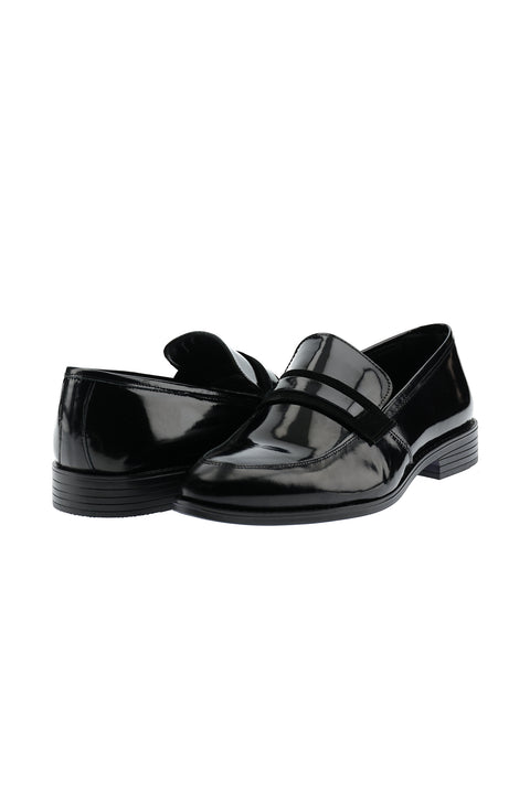 Black Classic Patent Leather Shoes