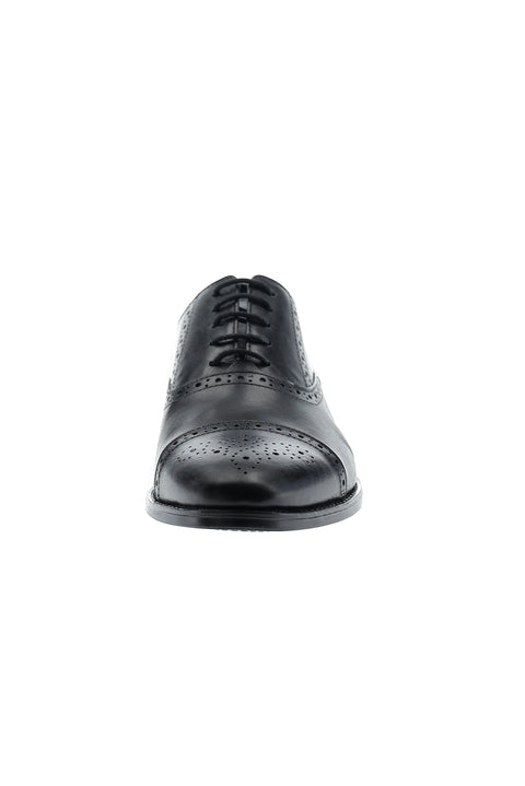 Medium Navy Classic Leather Shoes