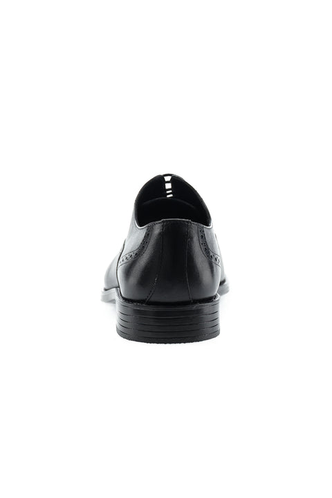 Medium Navy Classic Leather Shoes