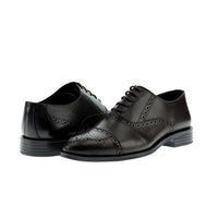 Dark Brown Classic Leather Shoes