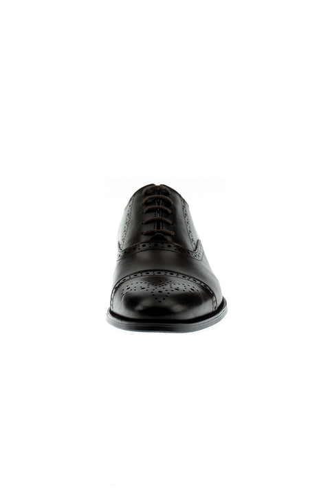 Dark Brown Classic Leather Shoes