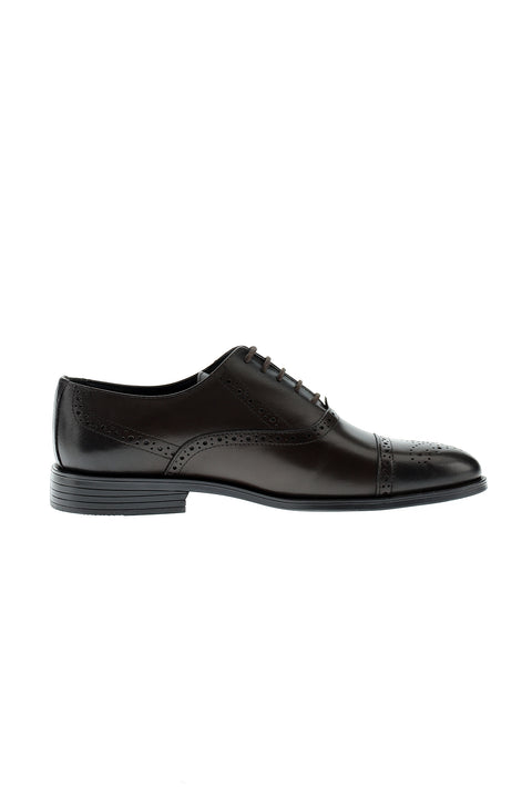 Dark Brown Classic Leather Shoes