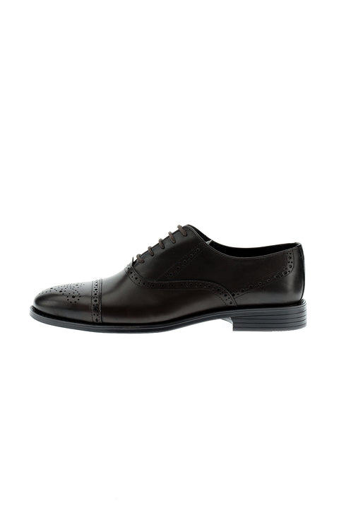 Dark Brown Classic Leather Shoes