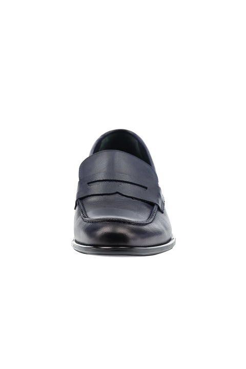 Dark Navy Classic Leather Shoes