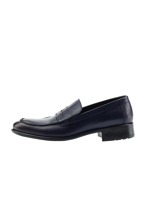Dark Navy Classic Leather Shoes