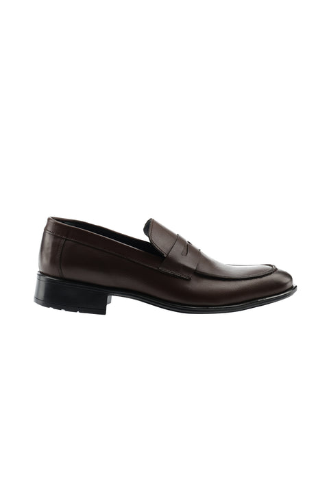 Dark Brown Classic Leather Shoes
