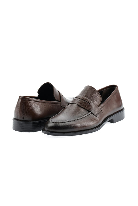 Medium Brown Classic Leather Shoes