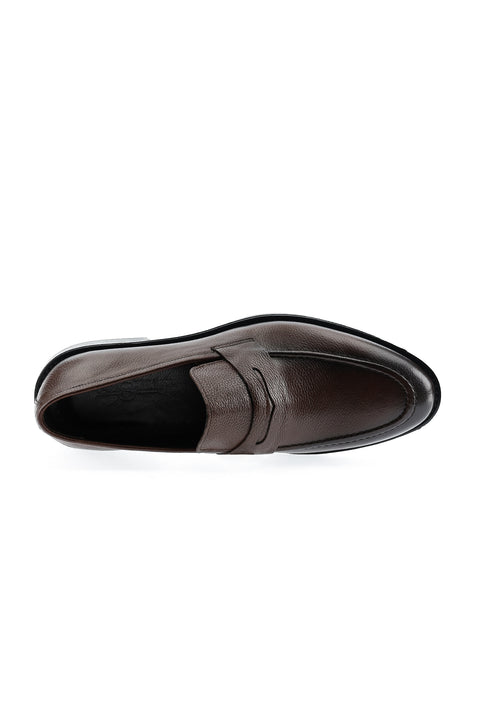 Medium Brown Classic Leather Shoes