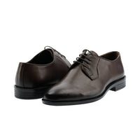 Dark Brown Classic Leather Shoes