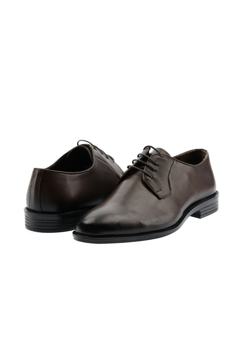 Dark Brown Classic Leather Shoes
