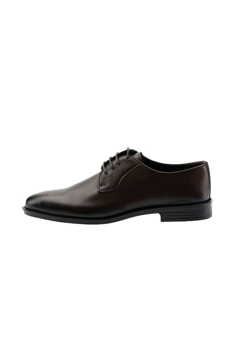 Dark Brown Classic Leather Shoes